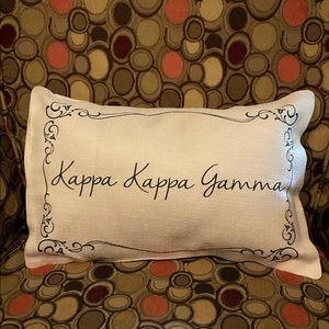 Kappa Kappa Gamme Lumbar Pillow